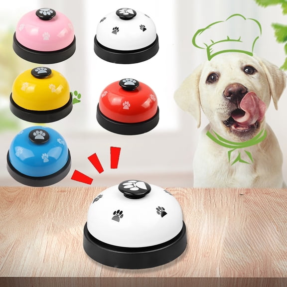 Yhmxh Pet Training Bell for Dogs & Cats, Feeding/Potty Training Bell for Housebreaking, Obedience & Communication, Easy to Press, Durable & Loud Indoor Puppy Training Tool
