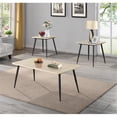 thumbnail image 2 of Bowery Hill Wood 3-Piece Coffee Table Set in Natural Tone Finish, 2 of 7