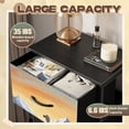 thumbnail image 2 of Animal Dresser for Bedroom with 4 Storage Drawers Cute Wall Decor Cow Old Barn Farmhouse Cattle Animal Canvas Dressers Chest of Drawers Steel Framed Fabric Closet Organizers for Nursery Entryway, 2 of 8