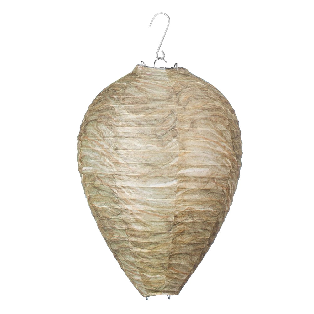 11x8.7 inch Eco Friendly Wasp Nest Decoy Repellent Hanging Wasp ...