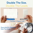 thumbnail image 3 of BellaLuce Laundry Detergent Sheets, 120 Count, Amber Nectar Scent, Powerful Stain Remover, Plastic-Free Portable Laundry Sheets for Home, Travel, Dorm, 3 of 8