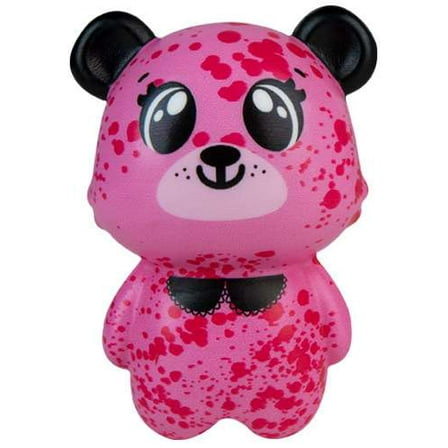 Very Beary Series 1 Pink Splatter Bear Collectible Squeeze Toy