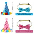 thumbnail image 3 of Dog Birthday Party Supplies Birthday Boy Girl Cake Bandana Triangle Scarf Clothes Shirt Cute Dog Hat Dog Bow Tie Collar with Numbers for Dog Puppy Birthday, 3 of 7