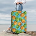 thumbnail image 7 of Disketp Pineapple Elastic Travel Luggage Cover Travel Suitcase Protective Cover For Trunk Case Apply To 18''-32'' Suitcase Cover-Large, 7 of 7