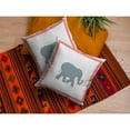 thumbnail image 5 of Amrita Sen Designs Amrita Sen Light Elephant Indoor Outdoor Pillow Zip 20" x 20", 5 of 5