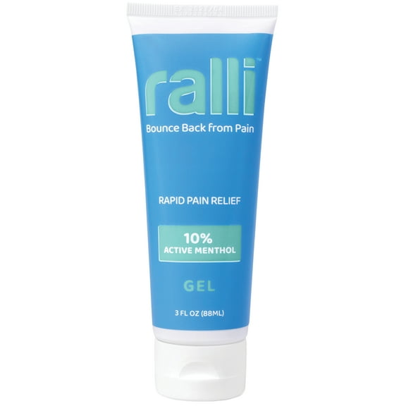 Ralli Rapid Relief Gel for Muscle Aches, Joint Pain and Arthritis, 3oz