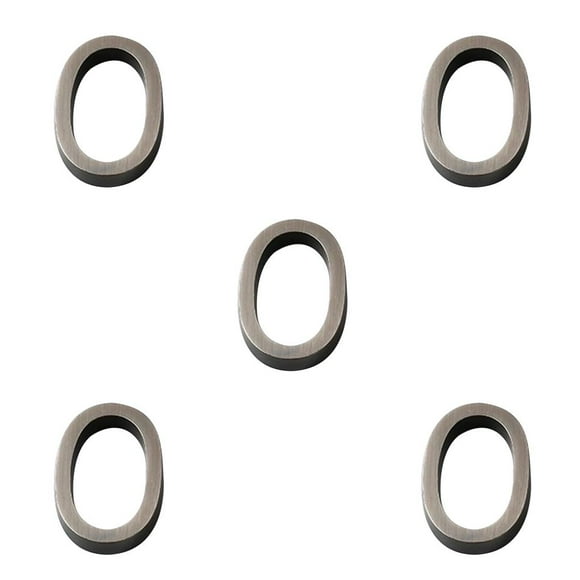 Letreros de Puerta Injueey 3D Placas de Base Plana Numeral Accesorios