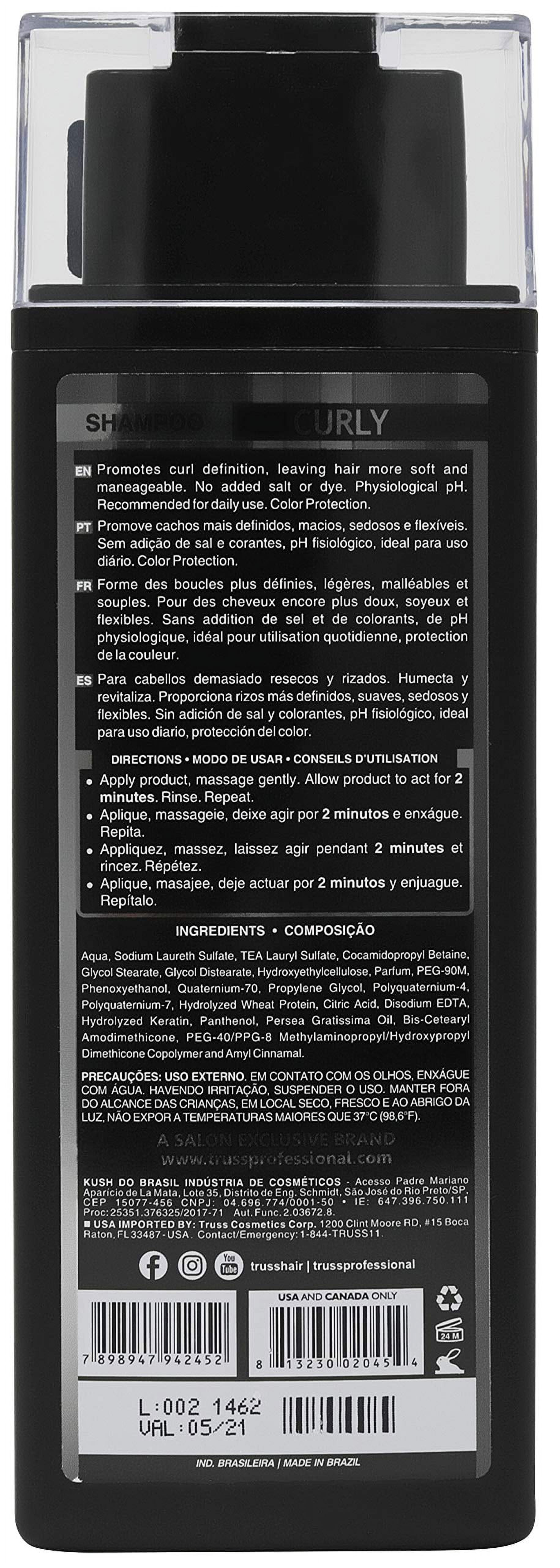 Truss Curly Shampoo 10.14 oz