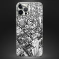 DesignSkinz Aerial CityScape Black and White FullBody Skin Decal Wrap