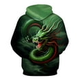 thumbnail image 2 of WHNBCW Mythology Chinese Dragon Hoodie Funny Anime Graphic Sweatshirts, 2 of 7