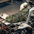 thumbnail image 2 of KUIFORTI Camouflage Green ATV Seat Cover Four Wheeler Accessories Soft Easy Installation Seats Protect Compatible with Most ATV for Sportsman, Rancher,Foreman, Scrambler, 2 of 7