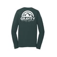 thumbnail image 2 of Gravity Outdoor Co. Chemise à Manches Longues Performance - Vert Foncé - Logo Blanc - TG, 2 of 2