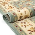 thumbnail image 2 of Well Woven Persia Sarouk Blue 8'2" x 9'10" Area Rug Carpet, 2 of 6