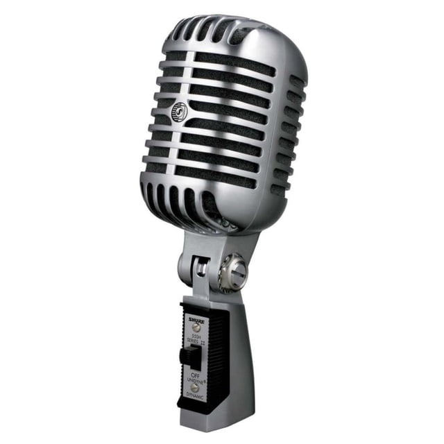 Micrófono SUPER55 Shure de Pedestal, Dinámico Inclinación 45º Shure Patrón Polar Supercardioide