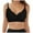 Black, variant on Womens Seamless Bras No Underwire V Mesh Comfort Bralette Full Coverage Push Up Everyday T-Shirt Bra Wireless Bras for Women Padded