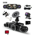 thumbnail image 3 of fastboy ABS 4 Channel Vehicle Camera Driving Recorder Video Recorder Car DVR DVR Dash Cam Loop Recording 32GB, 3 of 6