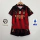 thumbnail image 2 of AC Milan 4th jersey 22/23 Ventiladores Versión kit Size16-2XL : Puede Agregar Su Nombre Y Número, 2 of 4