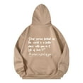 thumbnail image 5 of Dear Person Behind Me Hoodies for Women 2025 Mental Health Hoodie with Pockets Hooded Sweatshirt Women Pullover, 5 of 6