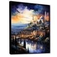 thumbnail image 2 of Designart "Dreams Of Alhambra Palace" Islam Floater Framed Canvas Art Print, 2 of 5