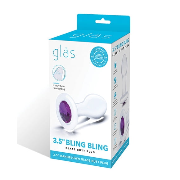 gl??s Bling Bling Bouchon pour Fesses
