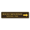 thumbnail image 2 of National Park Directional Arrow Novelty Decor, Metal Wall Sign - 4x18 Inches, 2 of 4