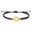 Pisces, variant on Men Women 12 Zodiac Round Disc Pendant Woven Bracelet Astrology Symbol Charm Lucky Wristband Colorful Braided Wrist Jewelry Virgo