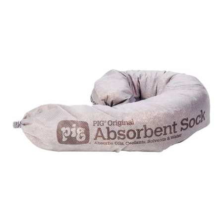 - NEW PIG Absorbent Sock,Universal,2 ft. L,PK36 PIG218