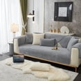 thumbnail image 3 of Velvet sofa cover, sofa protector, non slip, corner sofa, pets, dog, couch cover, 3 of 8