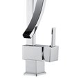 thumbnail image 2 of Grifo de lavabo de latón, grifo de lavabo sin plomo/níquel, monomando, giratorio de 360 ​​grados, 2 of 5
