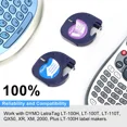 thumbnail image 3 of Markdomain 7 Pack Mixed color Label Tape Compatible for Dymo LetraTag Refills,16952 91330 91331 91332 91333 91334 91335, 3 of 9