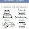 thumbnail image 6 of CZL 1 2 3 4 Seater Printed Sofa Cover Couch Slipcover, Elastic Stretch Armchair / Loveseat / Couch Sectional Sofa Slipcover Furniture Protector Dog Pet, 6 of 10