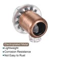 thumbnail image 4 of Uxcell Metal Cable Glands Cord Grips Screw Lock for Wiring Ceiling Lamp Red Bronze 4 Pack, 4 of 5