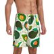 thumbnail image 2 of Fotbe Green Avocado Pantalones Cortos de Pijama para Hombre, Ropa de Dormir, Pantalones de Pijama Cortos para Hombre-Medium, 2 of 6