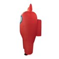 thumbnail image 4 of Disfraz Inflable YuMe Among Us Rojo con Sombrero para Adultos, 4 of 5