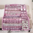 thumbnail image 2 of LHSHID Best Goddaughter Gifts from Godmother Godfather Gift for Goddaughter Goddaughter Birthday Gift Goddaughter Gifts for Mothers Day Christmas Goddaughter Blanket 30"x40", 2 of 6