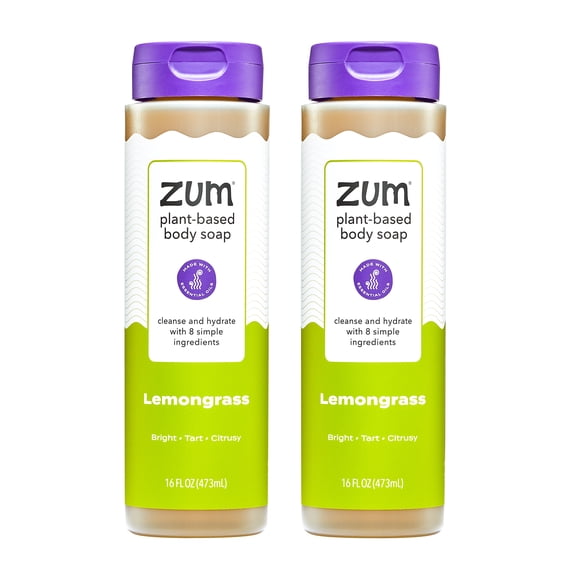 Zum Body Soap - Lemongrass - 16 fl oz (2 Pack)