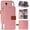 Rose Gold, variant on Case for Galaxy S9, New Infolio Credit Card Slot Cover, View Stand [with Magnetic Closure, Wrist Strap Lanyard] for Samsung Galaxy S9 (SM-G960)