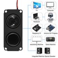 thumbnail image 5 of 4PCS Altavoz 5 Watt 8 Ohm Mini Altavoz de Doble Cavidad Máquina de Publicidad de Cavidad de Rango Completo 3.3V 5V con Interfaz JST-PH2.5mm-2 Pin Compatible con Proyectos Electrónicos Arduino, 5 of 5