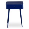 thumbnail image 1 of Meridian Furniture Rylan Table de Nuit en Métal Bleu Marine, 1 of 6