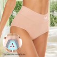 thumbnail image 4 of GlTpooo Women's Incontinence Underwear High Absorbency Period Cotton Underwear Heavy Flow Leakproof Panties Postpartum Menstrual Protective Briefs Pink M, 4 of 4