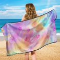 thumbnail image 6 of XYZCANDO Rainbow Paw Art Car Seat Cover Towel Non-Slip for Gym Travel Beach, Breathable Sweatproof Towel Cover Washable, 6 of 11