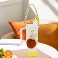 thumbnail image 6 of yuksok Cup Accessory Set Cute Keychain Charms for Outdoor Activities Travel Handbag Yellow, 6 of 9