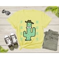 thumbnail image 3 of Funny Desert Cactus Cowboy Hat Mustache Free Hugs Sarcastic T-Shirt Cactus Lover Gift T Shirt for Men Women Kids Boys Girls Graphic Tshirt, 3 of 8