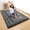 Dark Gray, variant on Soft Mattress, Thicken & Foldable Dormitory Mat Pad, Roll Up Japanese Style Floor Bed, 3-Layer Foam Dormitory Floor Mattress for RV Travel Camping, Quilted Cover