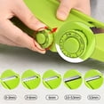 thumbnail image 2 of PEACNNG Vegetable Mandoline Potato Slicer - Fry Cutter for Onion Rings, Chips and French Fries multi-functional vegetable cutter, 2 of 5