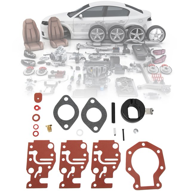 Kit de reparación de carburador, revisión de carburador de piezas completas 0439073 para automóvil,Kit de reparación de carburador Kit de reconstrucción de carburador Kit de reparación de carburador R Higoodz Piezas Y Accesorios De Autos