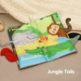 thumbnail image 1 of Early Education Torns Not Baby Cloth Book Infant Visual Training Cloth Book, 1 of 2