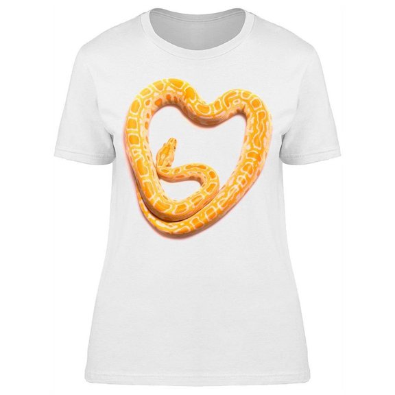 An Albino Python T-Shirt Women -Image by Shutterstock, Female Small