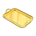 thumbnail image 3 of Fiocias Iron art tray vanity tray luxury decorative tray tea cup holder for entertaining gold, 3 of 9