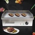 thumbnail image 3 of 3KW Commercial Electric Countertop Griddle Grill BBQ Flat Plate Top Restaurant, 3 of 12